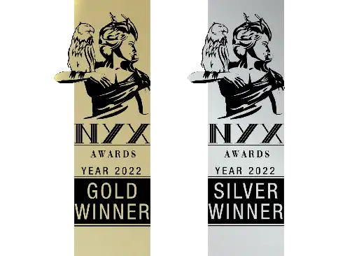 NYX Awards Silver Gold 2022